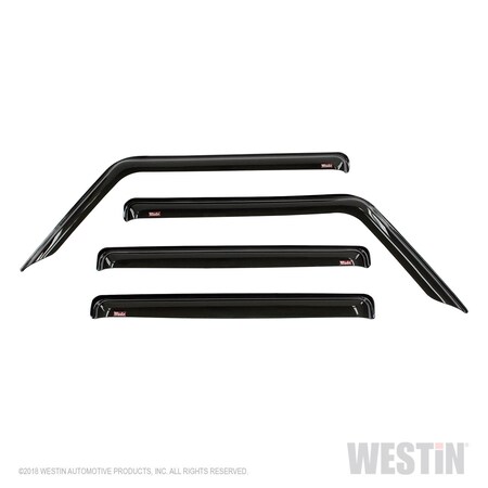 WESTIN Tape On Wind Deflector 4pc 72-51404